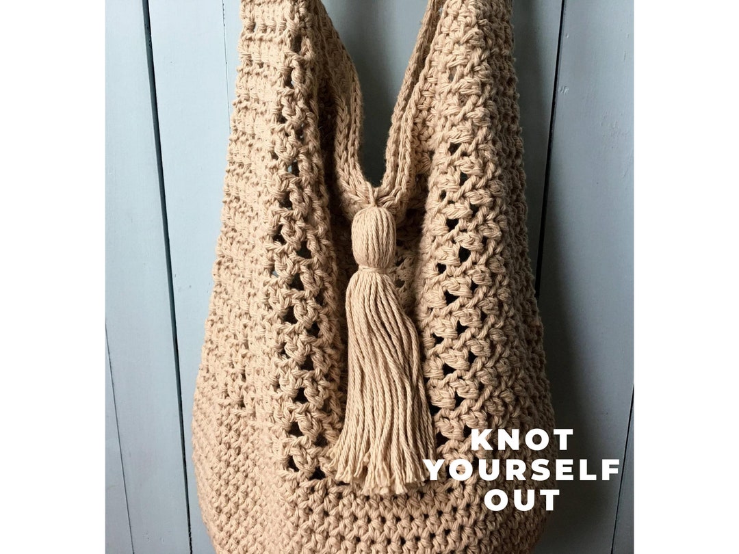 Crochet Market Bag PATTERN, Crochet Bag, Totebag, Tote Bag Crochet, Boho Bag,  Purse for Women, Long Strap Purse makes-me-treble Tote Bag -  Denmark