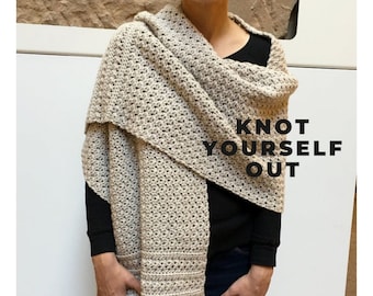 Womens Scarf Pattern, Crochet Wrap Pattern, Crochet Shawl Pattern, Boho Crochet, Blanket Shawl, Blanket Wrap, Crochet for Women, PDF, DIY