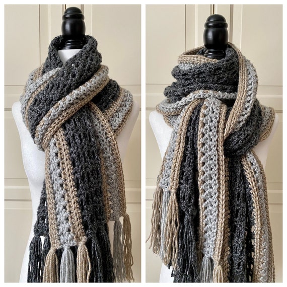 Neamou Enveloppement De Châle Triangle Tricoté,Pull Châles Wrap - Châle Triangulaire épais Et Ample Pour Femmes, Tricot Au Crochet, Automne Et Hiver, Avec Boucle En Cuir Artificiel