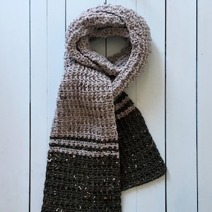 Mens Scarf CROCHET PATTERN Easy, Easy Crochet Scarf Pattern for Men ...