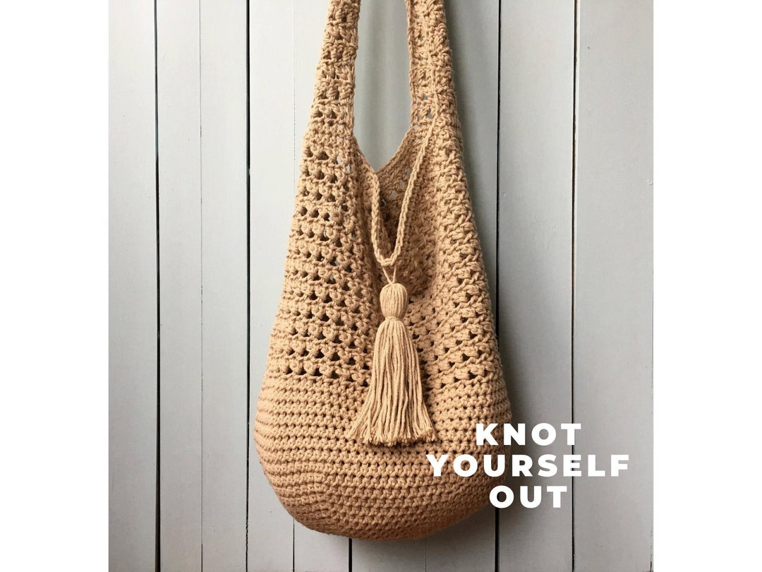 Crochet Boho Bag Tutorial  Crochet Over The Shoulder Bag 