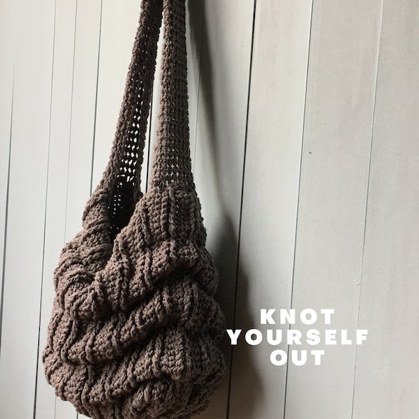 Gehaakte Tas PATROON, Boho Tas, Slouchy Tas, Gehaakte Tote Tas Patroon, Gehaakte Handtas Patronen, Gehaakte Portemonnee, Sac, Gehaakte Tassen, PDF, DIY