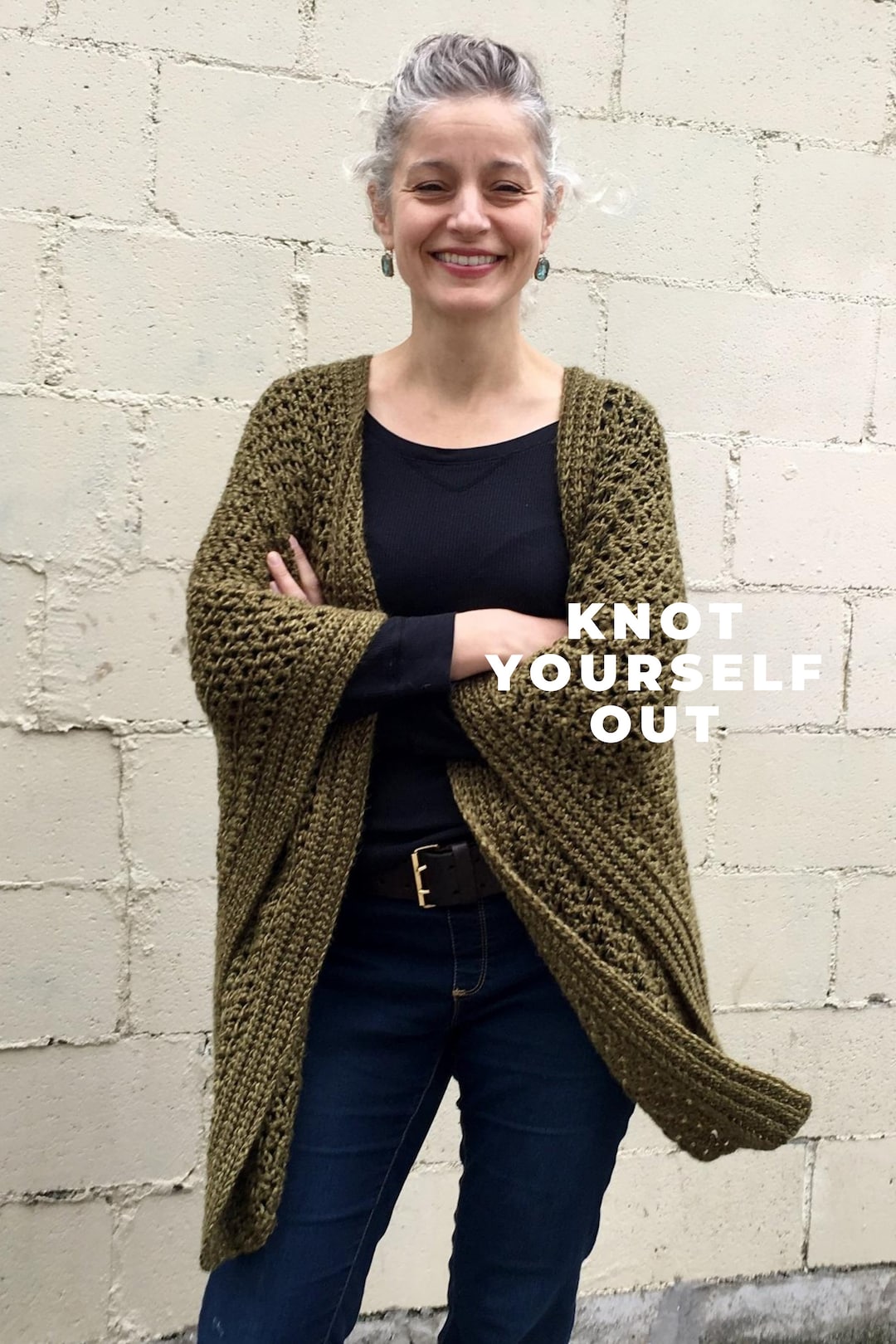 Crochet PATTERN Ruana, Large Crochet Wrap, Crochet Ruana Pattern ...