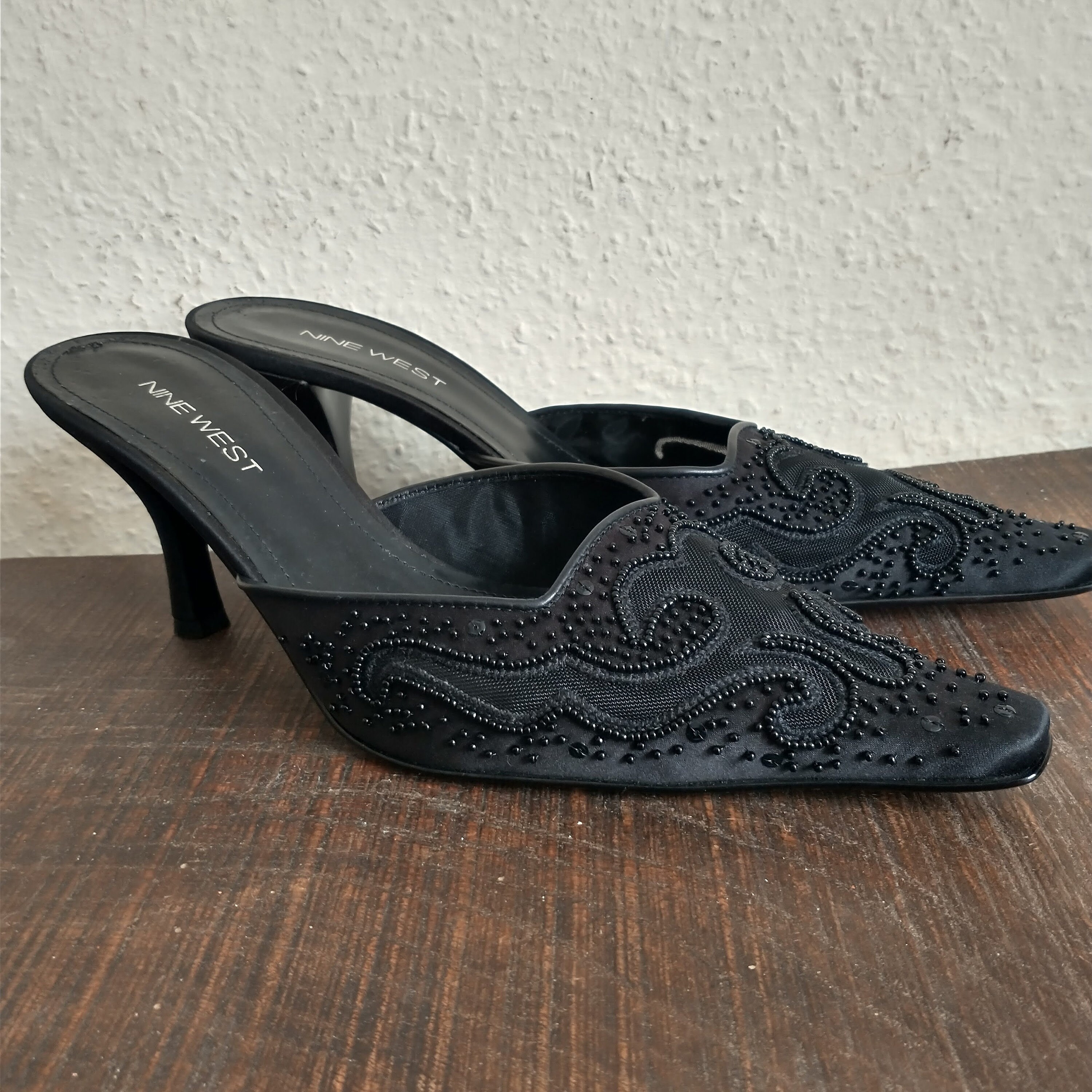 NINE WEST Womens Heeled Mule Lowest Prices Fantastic Wholesale Prices Trend  frontier asuncion.live