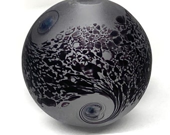 Graphic Handmade Lampwork Glass Beads From Murano Glass OOAK Tamara Yarilo Brand 1 Pcs