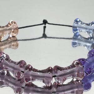 Handmade Lampwork Glass Beads From Murano Glass OOAK James Jankewicz Brand 10 Pcs