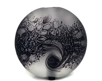 Focal Graphic Handmade Lampwork Glass Beads From Murano Glass OOAK Tamara Yarilo Brand 1 Pcs