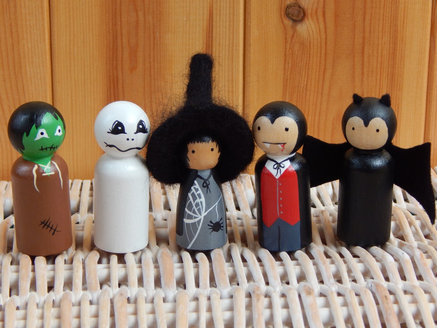 halloween peg dolls
