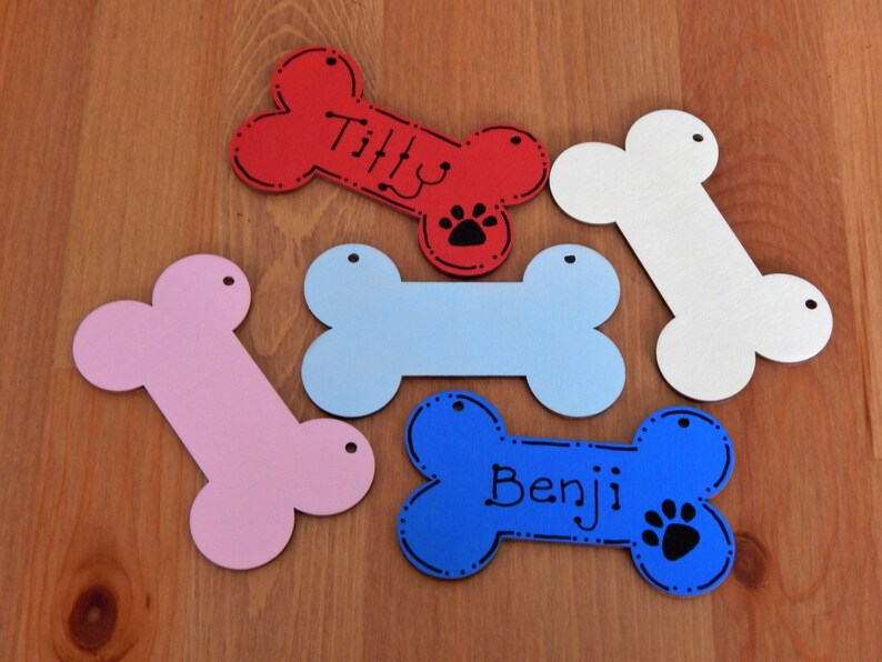 Holz Hund Namensschild Weihnachtsgeschenk für Haustiere Etsy