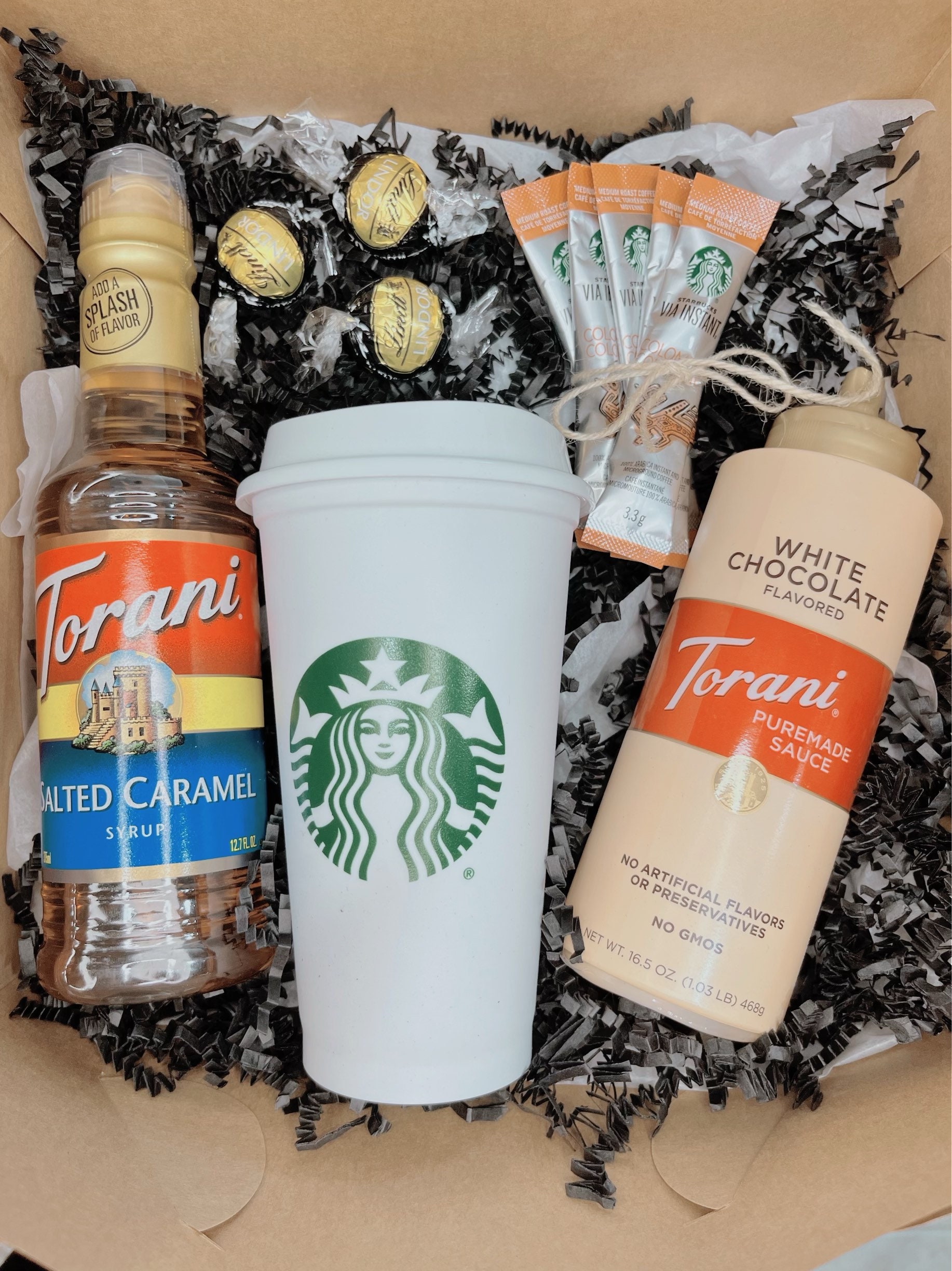 Starbucks Thank You Gift Box Coffee Lover - Etsy