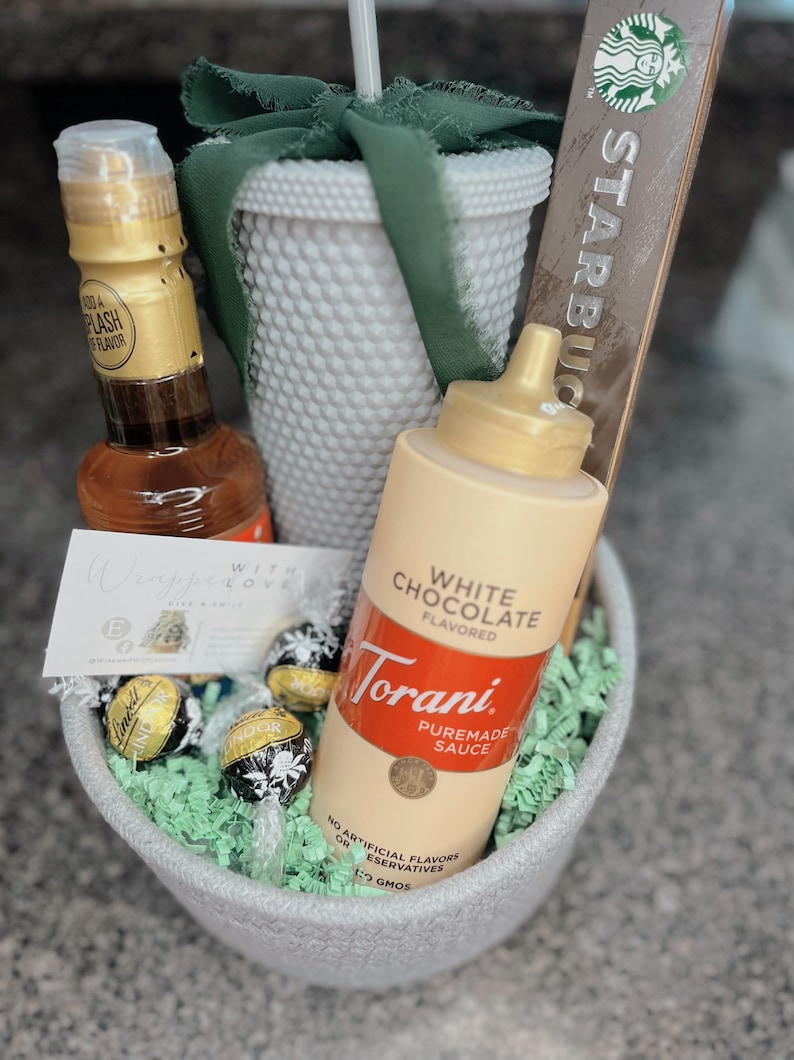 Starbucks Nespresso Thank You Gift Basket - Etsy