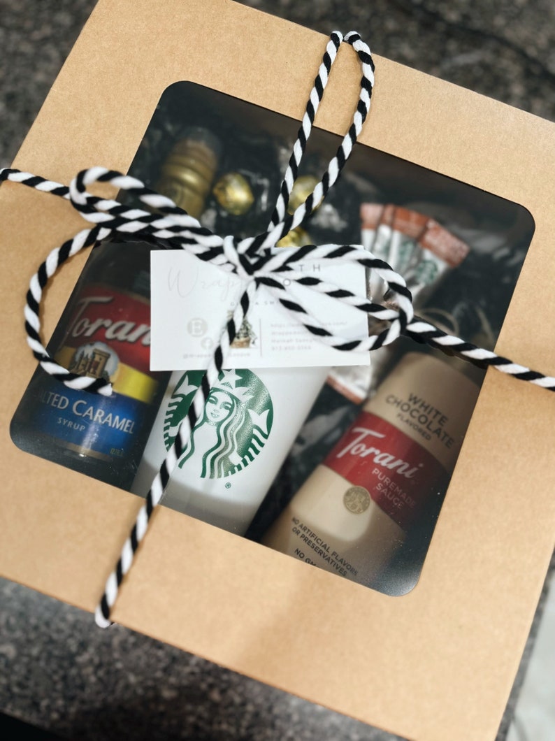 Starbucks Thank You Gift Box Coffee Lover - Etsy