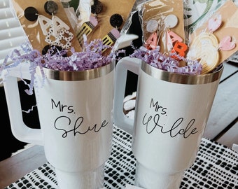 Custom Teacher Cup Appreciation Gift