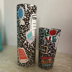 Composition Book Tumbler