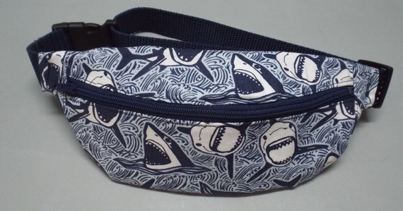 shark bum bag