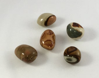 Polished POLYCHROME JASPER// Tumbled Jasper// Healing Gemstone// Healing Tools// Home Decor// All Chakras//