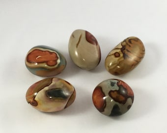 Polished POLYCHROME JASPER// Tumbled Jasper// Healing Gemstone// Healing Tools// Home Decor// All Chakras//