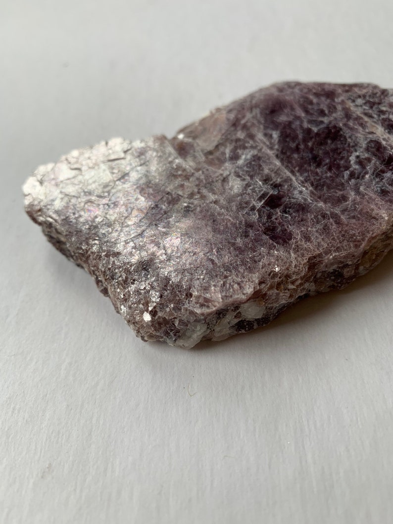 Beautiful Raw LEPIDOLITE Healing Gemstone// Lepidolite// Raw Specimen// Raw Crystals// Healing Tools// Healing Crystals// Home Decor/ Mica image 1