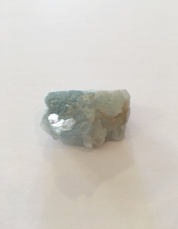 Beautiful AQUAMARINE// Raw Aquamarine Beryl// Healing Gemstone// Home Decor// Healing Tools// Natural Aquamarine Beryl// March Birthstone