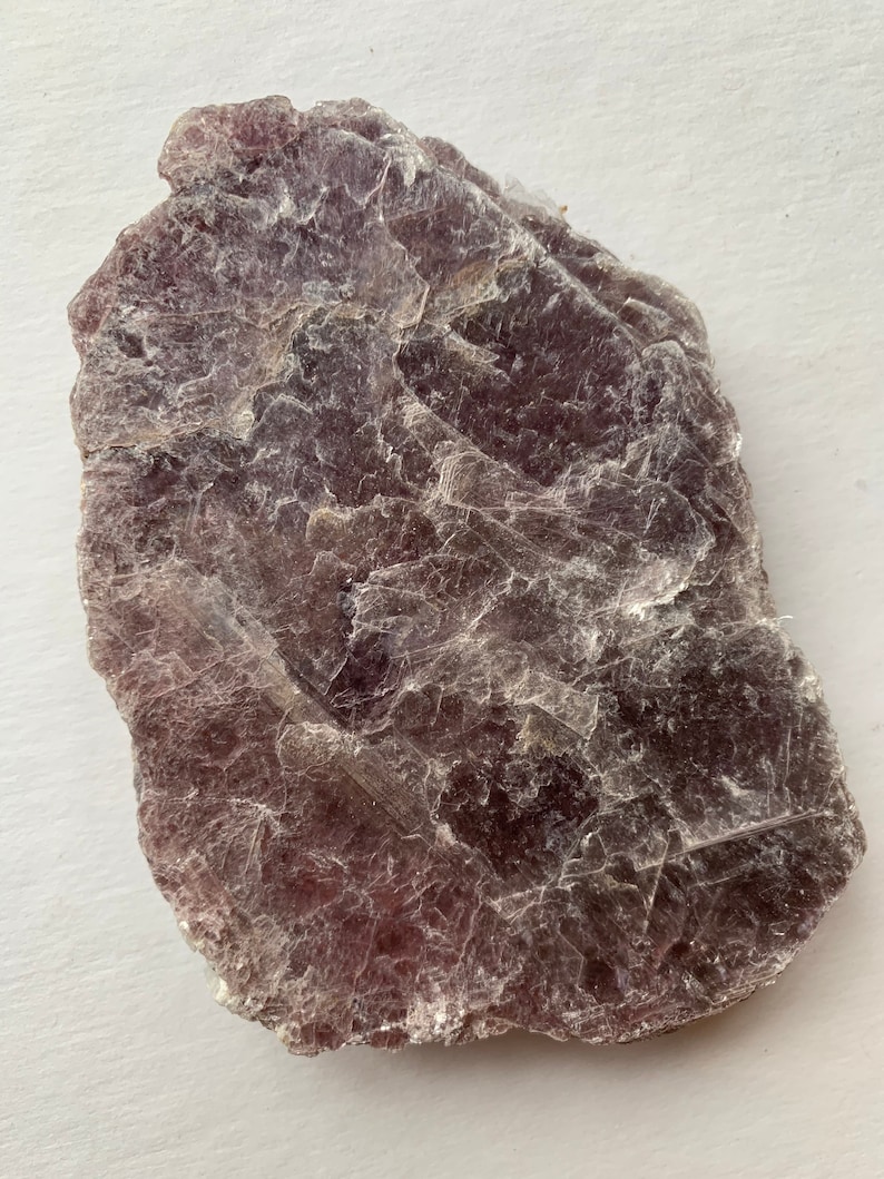 Beautiful Raw LEPIDOLITE Healing Gemstone// Lepidolite// Raw Specimen// Raw Crystals// Healing Tools// Healing Crystals// Home Decor/ Mica image 6