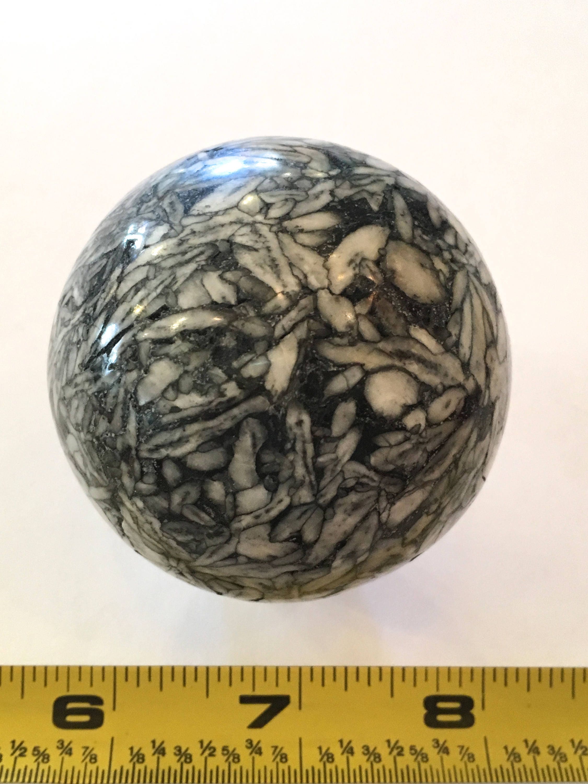 PINOLITH Sphere// Jasper Sphere// Crystal Sphere// Healing Gemstone