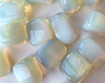 Beautiful Tumbled OPALITE Healing Gemstone// Tumbled Stones// Healing Crystals// Healing Tools// Sea Opal// Chakra Balancing// Opalite