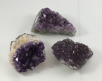 AMETHYST Healing Gemstone// Raw Crystals// Amethyst Cluster// Home Decor// Healing Tools// February Birthstone// Third Eye + Crown Chakras