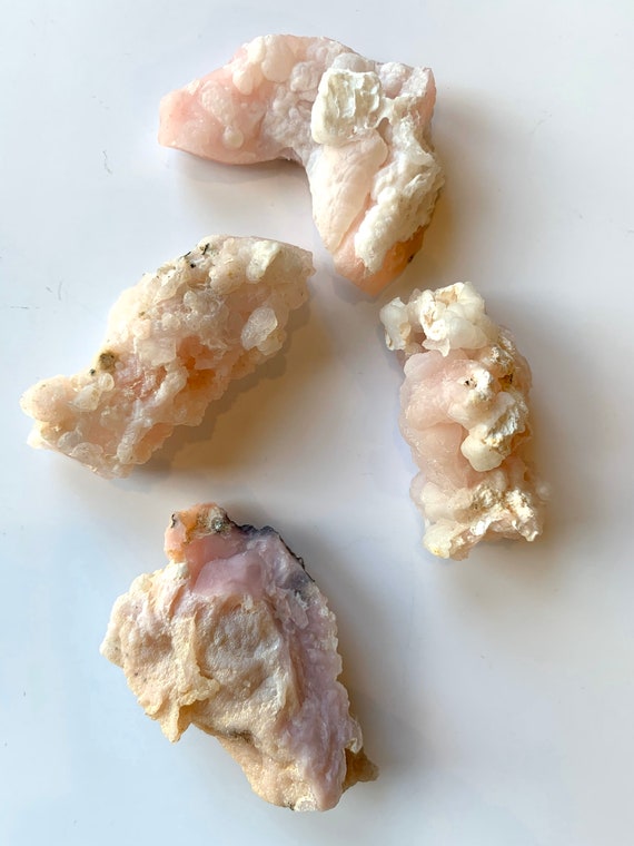 Beautiful Raw PINK OPAL Healing Gemstone// Pink Opal// Raw Stones// Healing Crystals// Healing Tools// Natural Pink Opal//October BIRTHSTONE