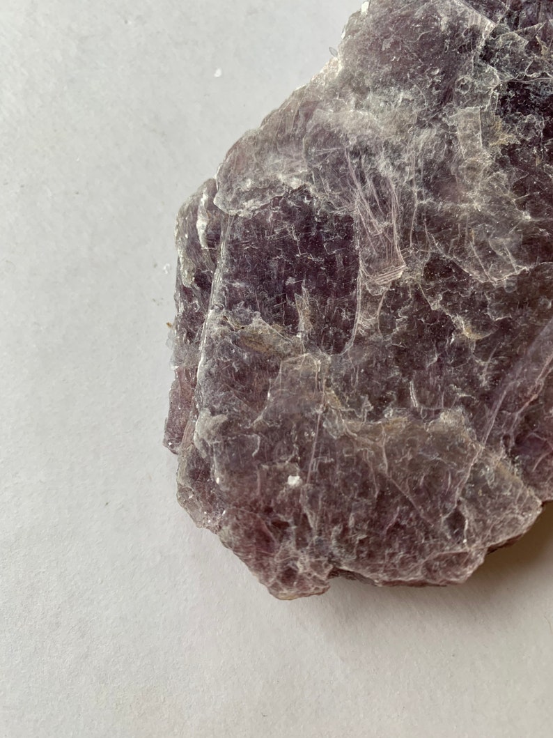 Beautiful Raw LEPIDOLITE Healing Gemstone// Lepidolite// Raw Specimen// Raw Crystals// Healing Tools// Healing Crystals// Home Decor/ Mica image 5