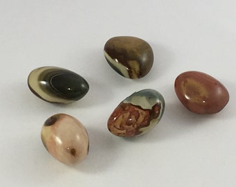 Polished POLYCHROME JASPER// Tumbled Jasper// Healing Gemstone// Healing Tools// Home Decor// All Chakras//