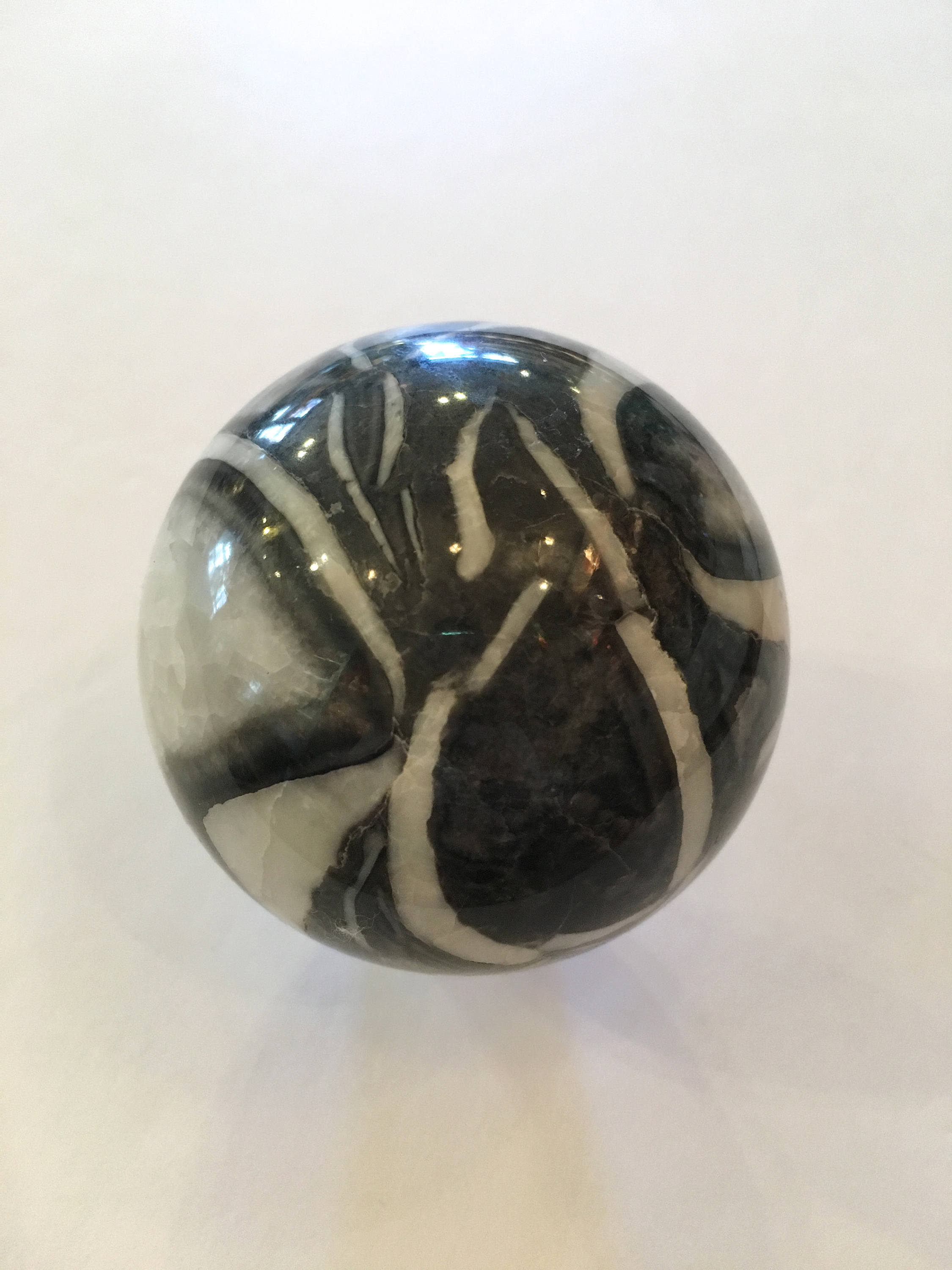 SHELL JASPER Sphere// Jasper Sphere// Crystal Sphere// Healing Gemstone
