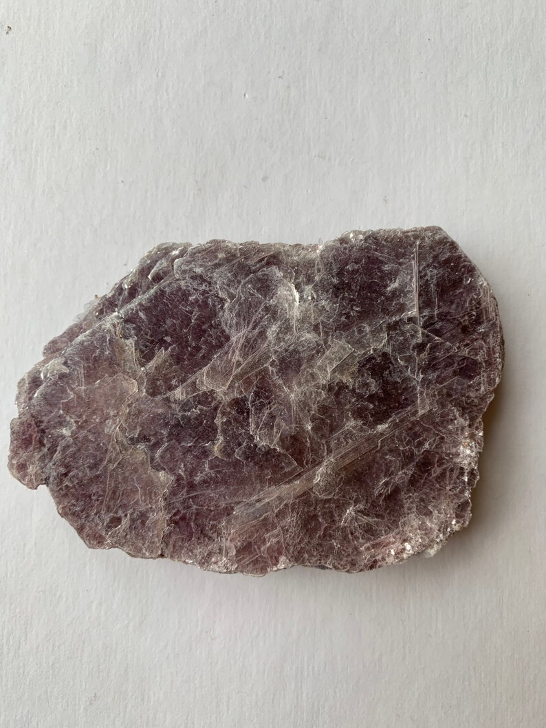 Beautiful Raw LEPIDOLITE Healing Gemstone// Lepidolite// Raw Specimen// Raw Crystals// Healing Tools// Healing Crystals// Home Decor/ Mica image 4