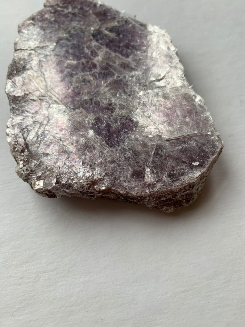 Beautiful Raw LEPIDOLITE Healing Gemstone// Lepidolite// Raw Specimen// Raw Crystals// Healing Tools// Healing Crystals// Home Decor/ Mica image 2