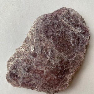 Beautiful Raw LEPIDOLITE Healing Gemstone// Lepidolite// Raw Specimen// Raw Crystals// Healing Tools// Healing Crystals// Home Decor/ Mica image 3