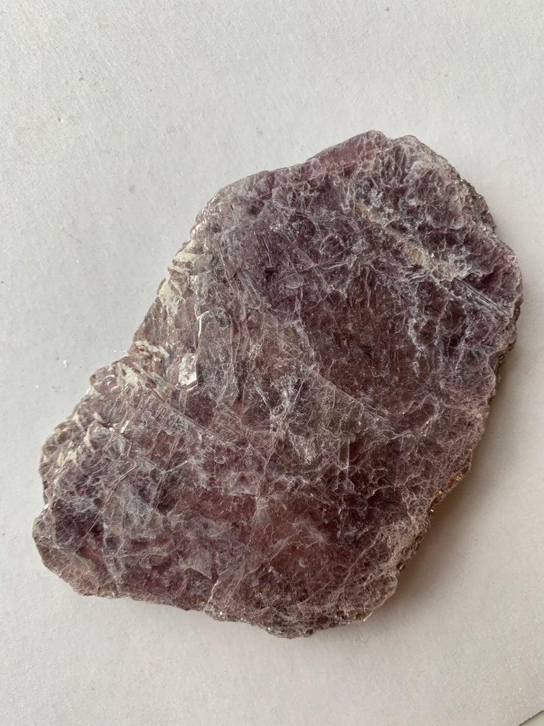 Beautiful Raw LEPIDOLITE Healing Gemstone// Lepidolite// Raw Specimen// Raw Crystals// Healing Tools// Healing Crystals// Home Decor/ Mica image 3