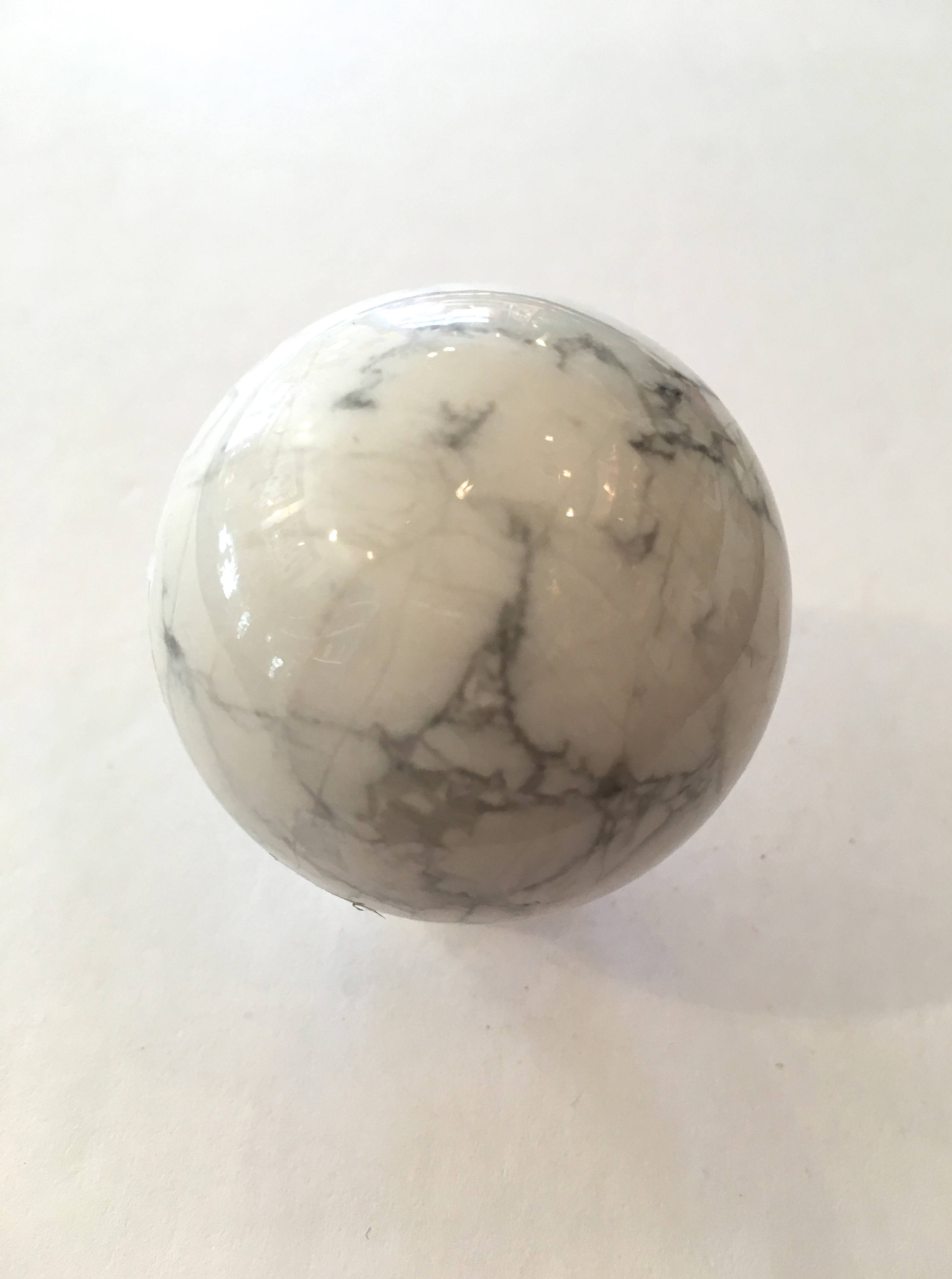 WHITE HOWLITE Sphere// Howlite Sphere// Crystal Sphere// Healing