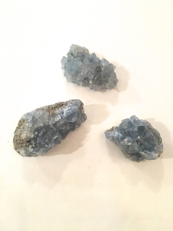 CELESTITE// Healing Gemstone// Raw Celestite// Raw Crystals// Home Decor// Healing Tools// Statement Piece// From Madagascar