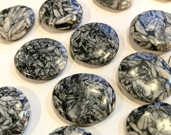Beautiful Tumbled PINOLITH Healing Gemstone// Gemstone Pillows// Worry Stones// Tumbled Gemstones// Root Chakra// Chakra Healing