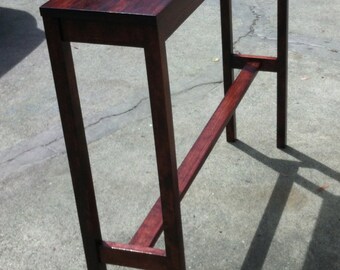 Narrow Tv Stand Etsy
