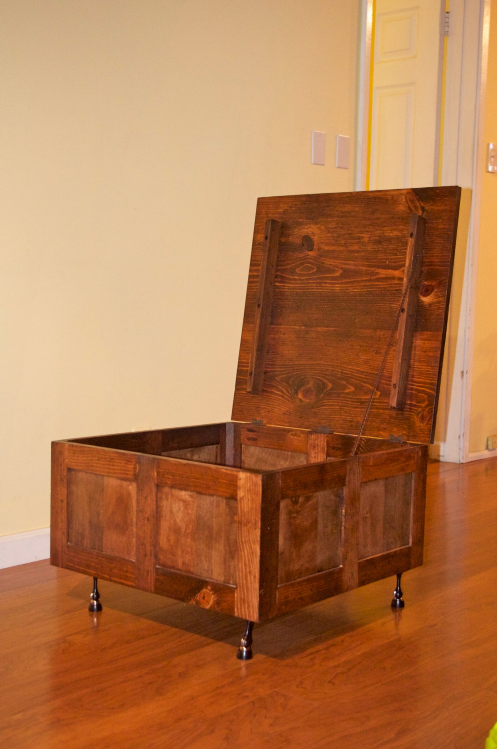 Square Coffee Table with Storage Etsy