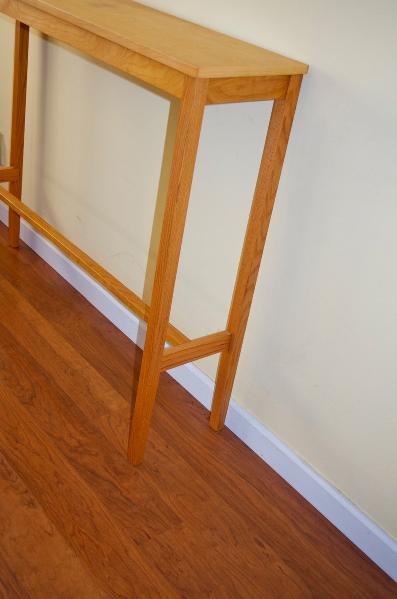Tall Narrow Console Table Etsy
