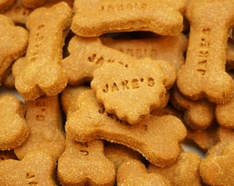 Grain Free Peanut Butter Pumpkin Gourmet Dog Treats, Dog Cookies, Dog Gift