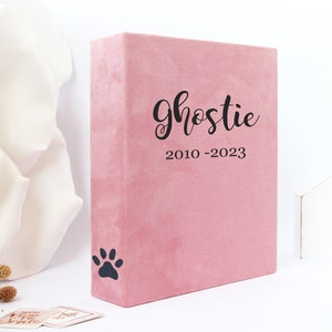 Dog photo album 4x6. Memorial Pet Album Scrapbook. Pet Memory Book With Paw.Funny Cat Photo Book.Personalized Pet Photo Album.Pet Loss Album