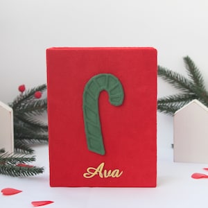 Kerstfotoalbum Lollipop 4х6. Kerstkaarthouder. Fotoalbum van de kerstman. Kerstkaartalbum. Album met kerstkaarten. Kerstcadeau.