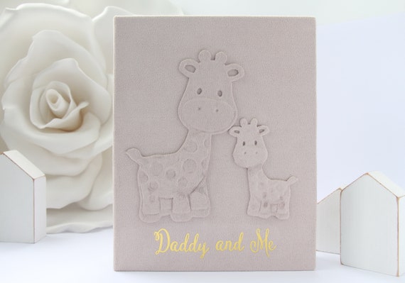 Jungle Giraffe Baby's First Year Photo Album Binder | Zazzle