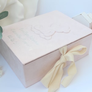 Personalised Baby Keepsake Photo Box, Personalized Baby Girl Gift Set, Newborn Keepsake Gift Box, Baby Mmemory Box. Baby shower gift box