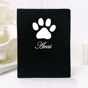 Personalised Pet Photo Album. Cat photo album 5x7. Dog Memorial Photo Album. Gift for Dog Mom. Dog Loss Keepsake Gift. New Puppy Gift.