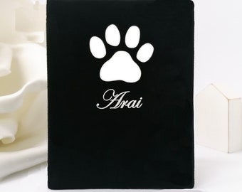 Álbum de fotos personalizado para animais de estimação. Álbum de fotos de gatos 5x7. Álbum de fotos em memória de cães. Presente para mãe de cachorro. Presente de lembrança de perda de cachorro. Presente para novo filhote.