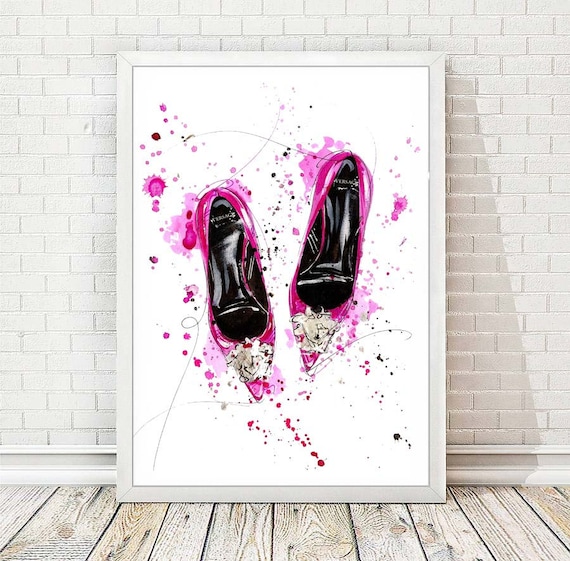 Ladies with cocktails art print fashion illustration – Lalana Arts