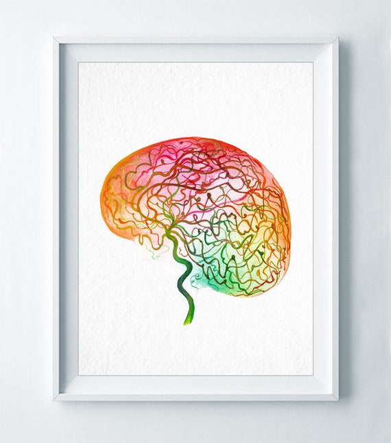 Cerebral Angiogram Print Brain Angiography Science Art Etsy 日本